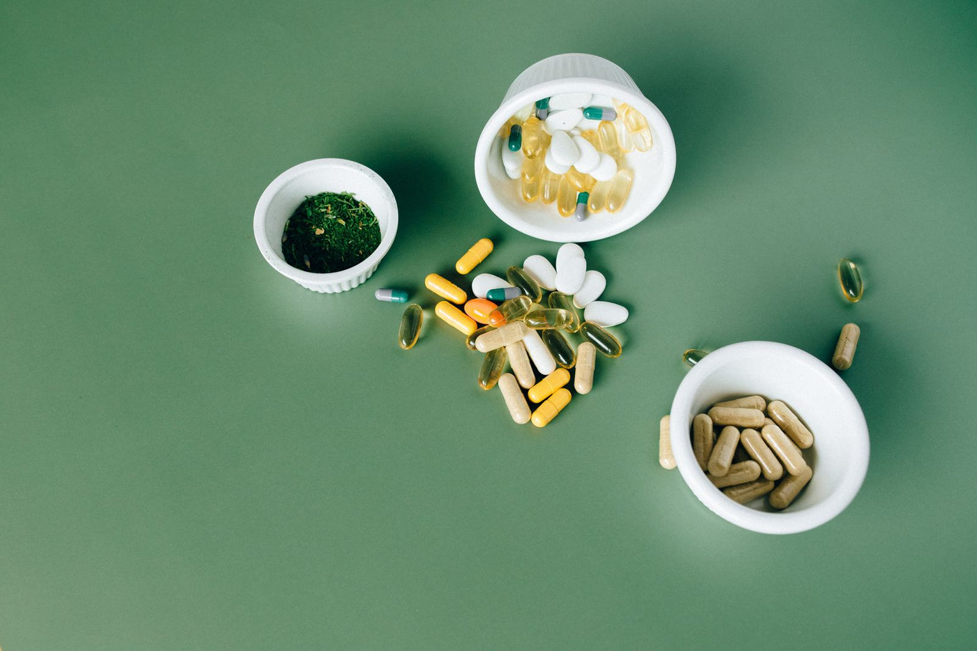 Ingredientes y cápsulas para una guía sobre los ingredientes de Inira